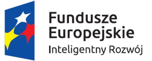 logo Fundusze Europejskie Inteligentny Rozwój